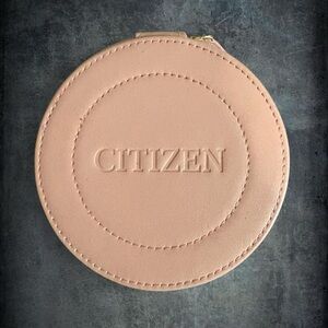 Citizen Blush Leather Pouch